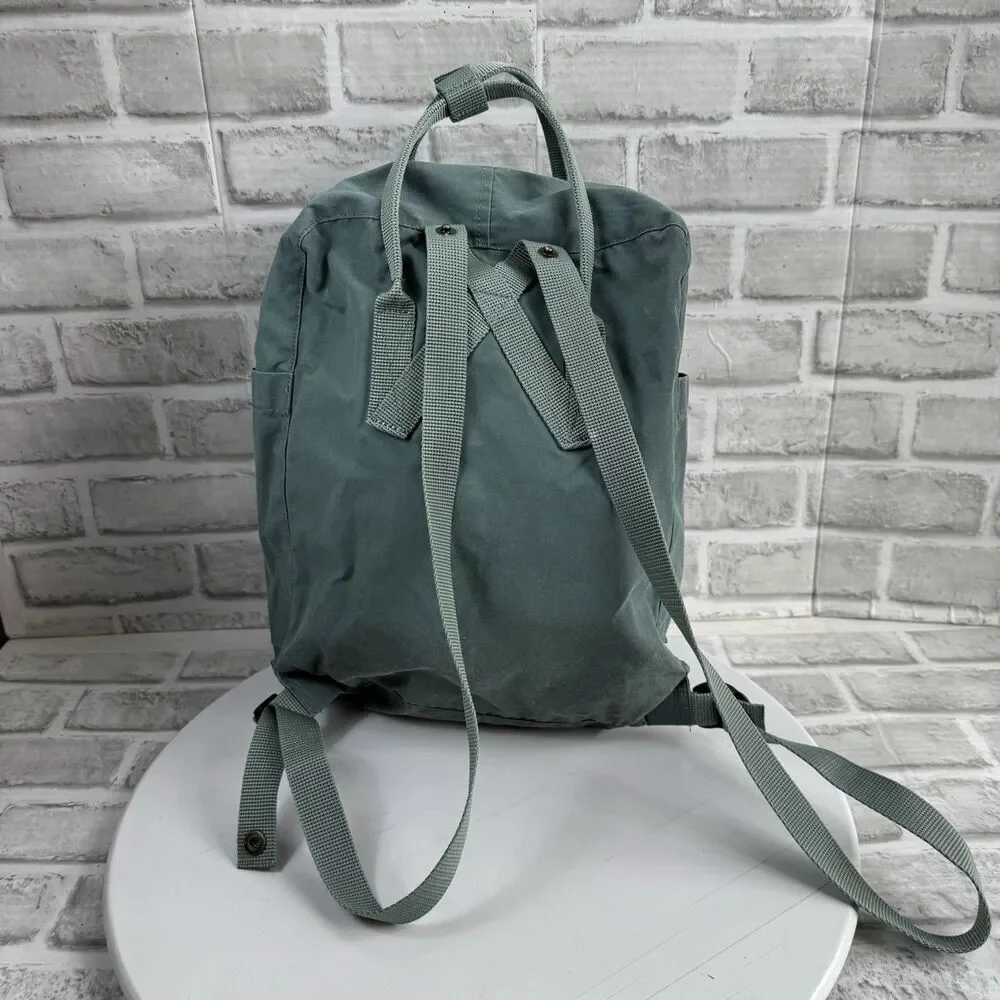 Fjallraven Kanken Frost Green Classic Everyday Outdoor Backpack Book Bag